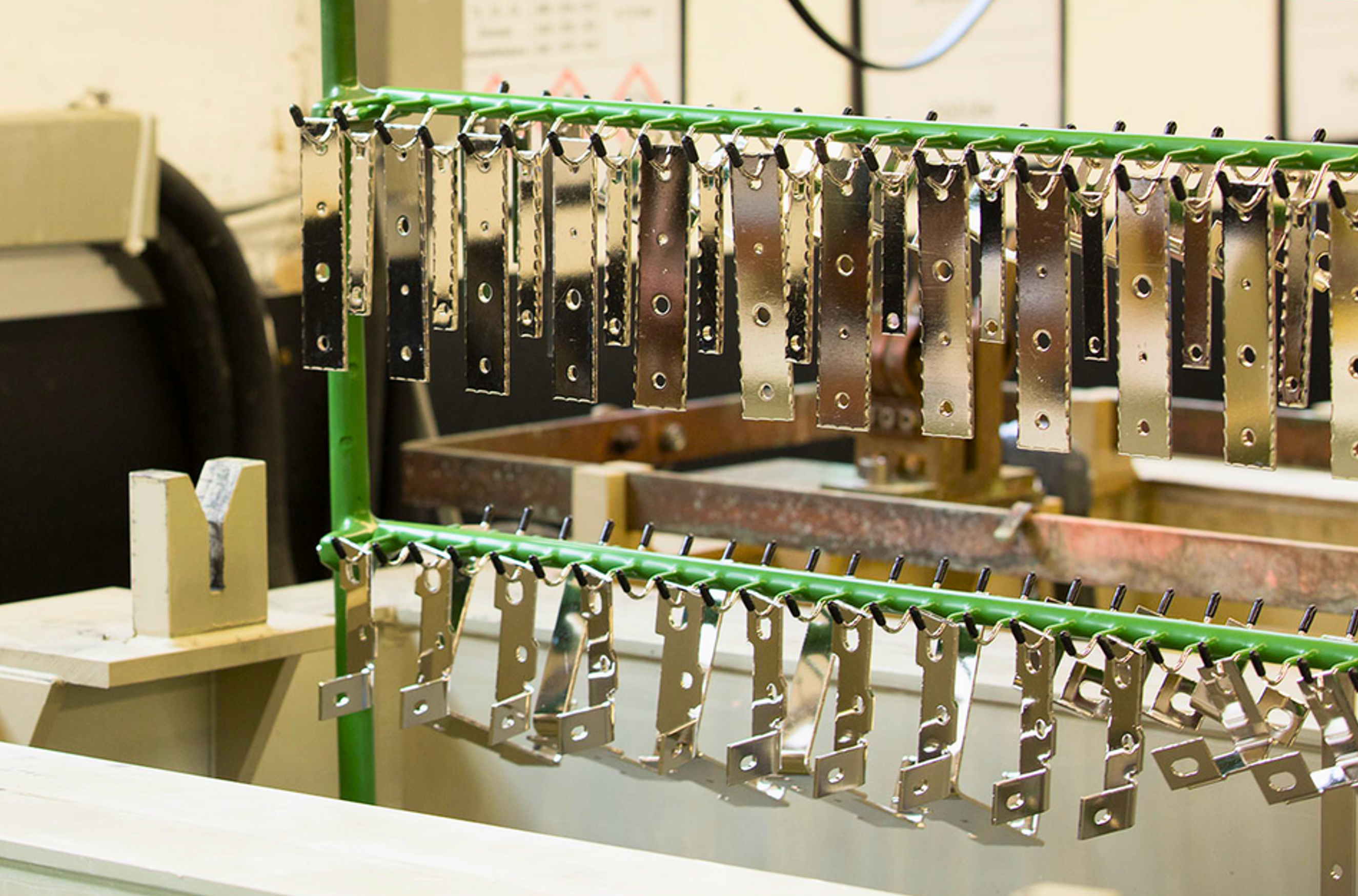 Die casting plating process